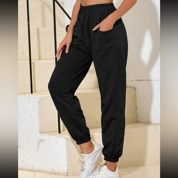 Elastic waist joggers - Picture 1 of 2